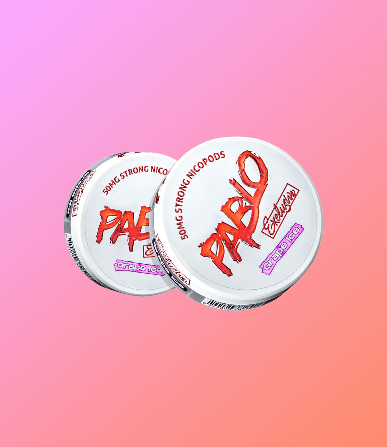 Pablo nicotine pouches collection banner.