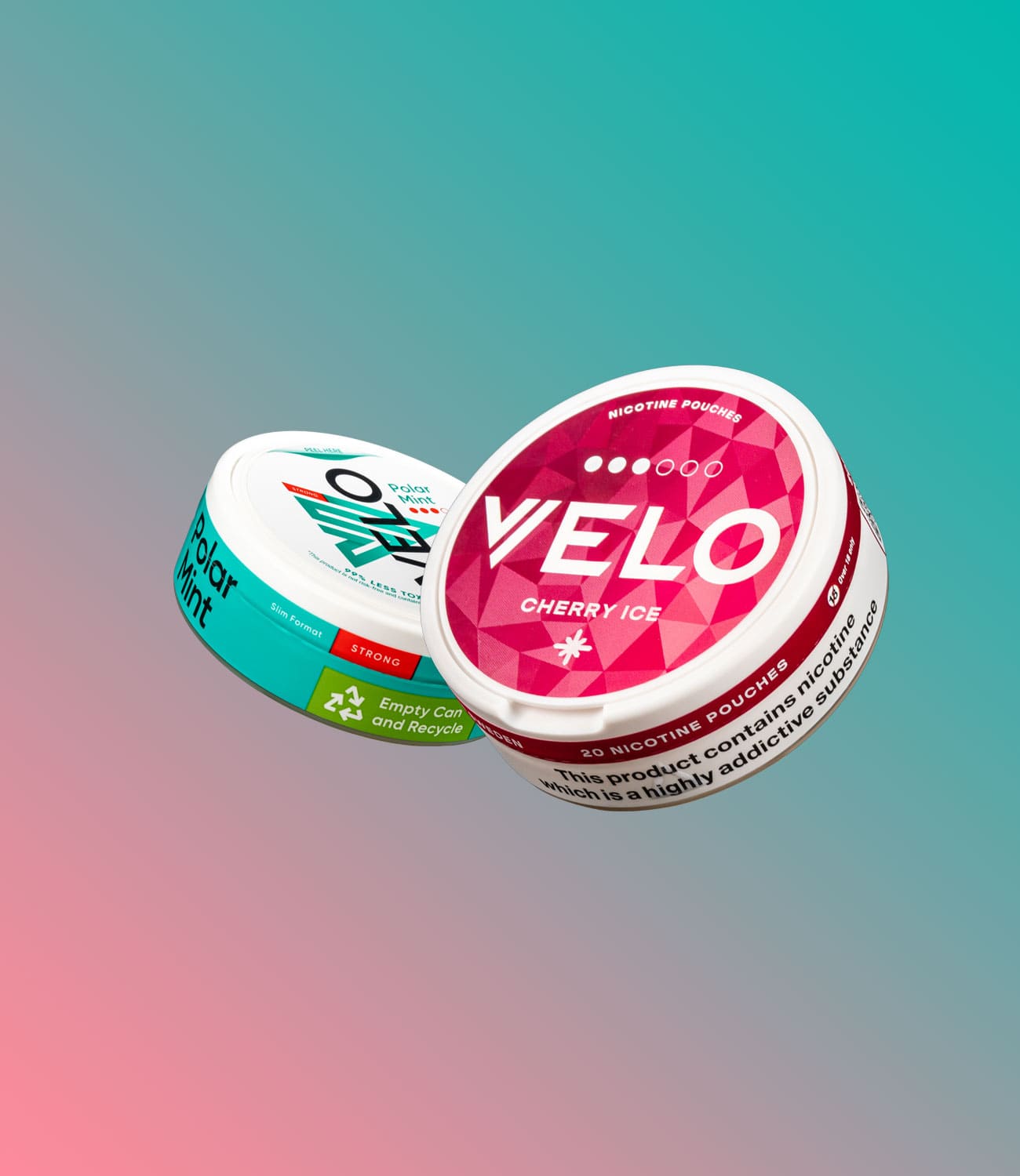 Velo nicotine pouches collection.