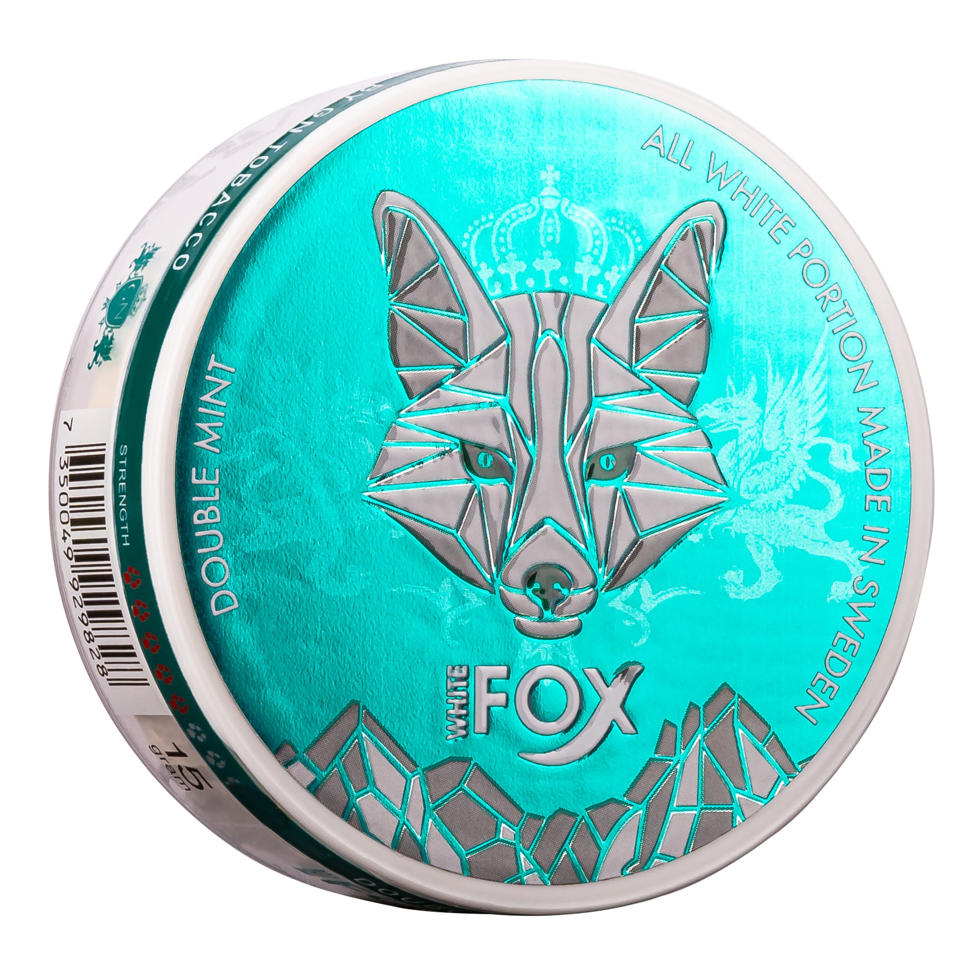 White Fox Double Mint Nicotine Pouches.