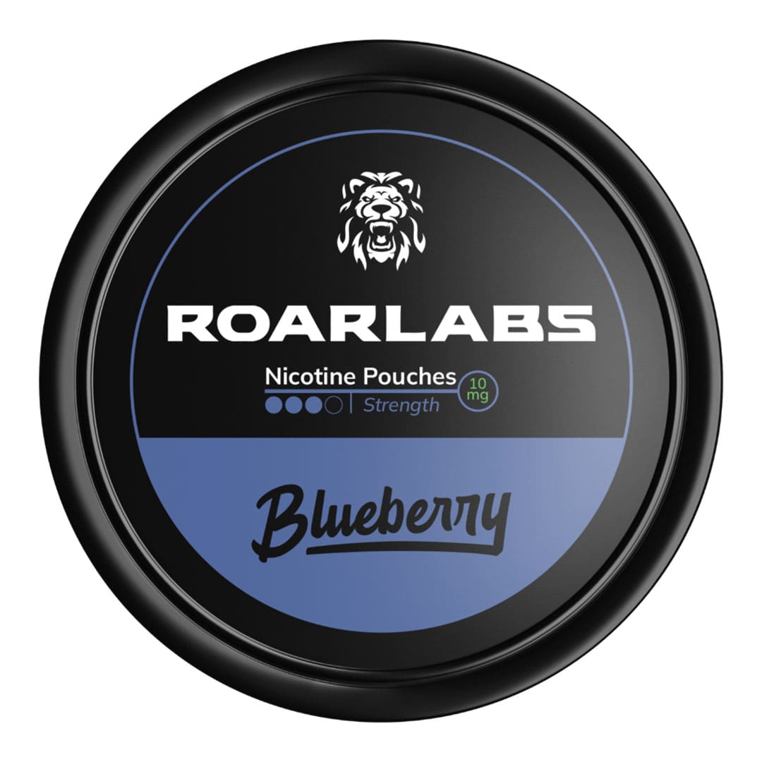 Roarlabs - Blueberry Nicotine Pouches (10mg)