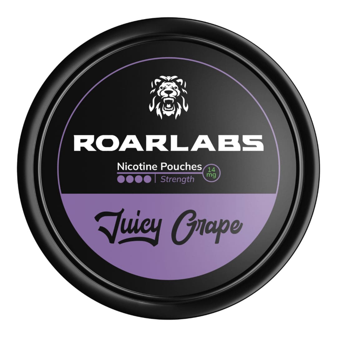 Roarlabs - Juicy Grape Nicotine Pouches (14mg)