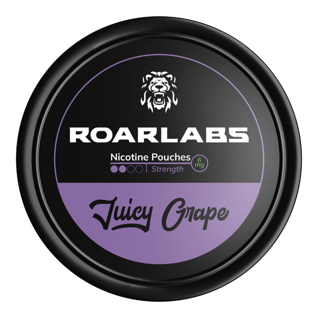 Roarlabs - Juicy Grape Nicotine Pouches (6mg)