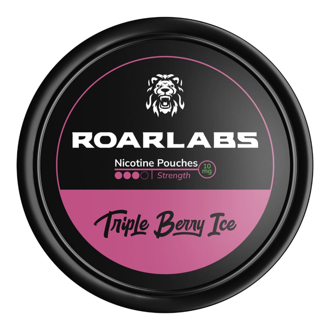 Roarlabs - Triple Berry Ice Nicotine Pouches (10mg)